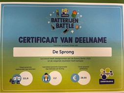 certificaat batterijen